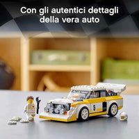 1985 Audi Sport Quattro S1 LEGO Speed Champions 76897 - Giocattoli e Bambini - Toys Store5702016618334