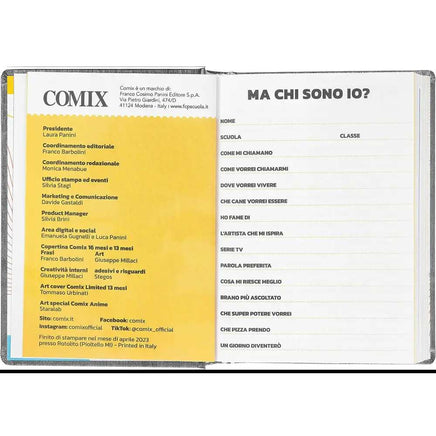 AGENDA COMIX 2024 16 MESI mini carbone matematica - Giocattoli e Bambini - Toys Store8058263170994