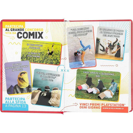 AGENDA COMIX mini 2024 16 MESI rosso Chi droppa - Giocattoli e Bambini - Toys Store8058263171021