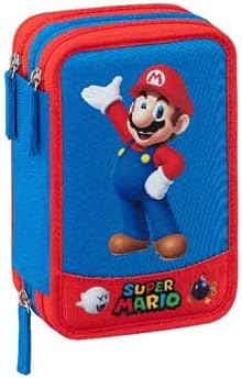 Astuccio 3 zip Super Mario con colori - Giocattoli e Bambini - Toys Store8058263065474