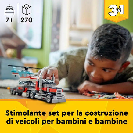 Autocarro con elicottero LEGO Creator 31146 - Giocattoli e Bambini - Toys Store5702017567402