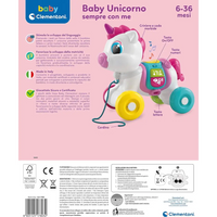 Baby Clementoni Unicorno Trainabile Interattivo