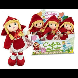 Bambola In Pezza Cappuccetto Rosso 30 Cm - Carlotta delle Fiabe - Giocattoli e Bambini - Toys Store8017967665779