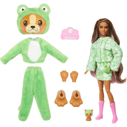 Barbie Bambola Cutie Reveal Cagnolino - Rana - Giocattoli e Bambini - Toys Store0194735178742