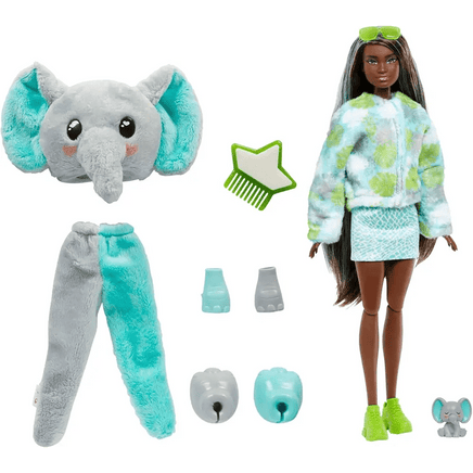 Barbie Bambola Cutie Reveal Elefante - Giocattoli e Bambini - Toys Store194735106615