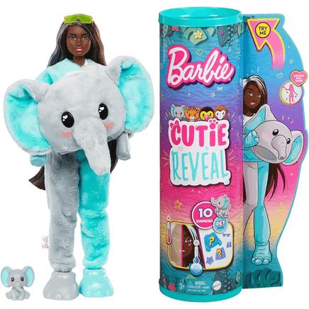 Barbie Bambola Cutie Reveal Elefante - Giocattoli e Bambini - Toys Store194735106615