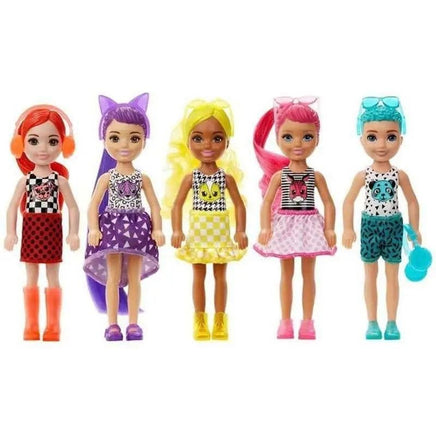 Barbie - Chelsea Color Reveal Serie Monocolor - Giocattoli e Bambini - Toys Store887961920307