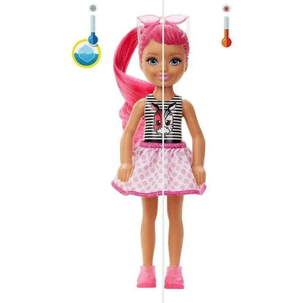 Barbie - Chelsea Color Reveal Serie Monocolor - Giocattoli e Bambini - Toys Store887961920307