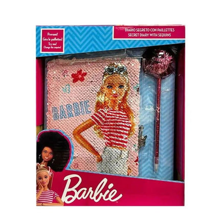 Barbie diario con pailettes - Giocattoli e Bambini - Toys Store8032780948304