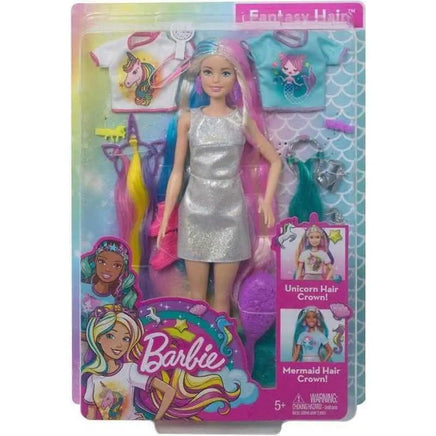 Barbie Fantasy Hair - Giocattoli e Bambini - Toys Store887961797541