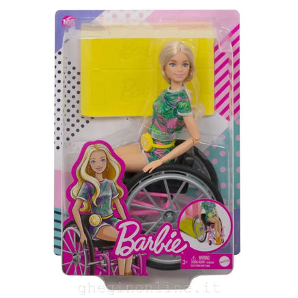 Barbie Fashionistas con sedia a rotelle - Giocattoli e Bambini - Toys Store887961900439