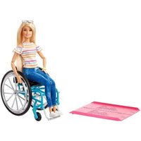 Barbie Fashionistas Sedia a Rotelle - Giocattoli e Bambini - Toys Store887961781441