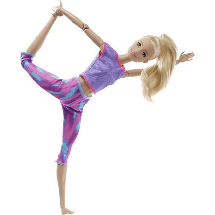 Barbie Made to Move fitness bionda - Giocattoli e Bambini - Toys Store0887961954951