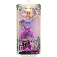 Barbie Made to Move fitness bionda - Giocattoli e Bambini - Toys Store0887961954951