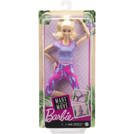 Barbie Made to Move fitness bionda - Giocattoli e Bambini - Toys Store0887961954951