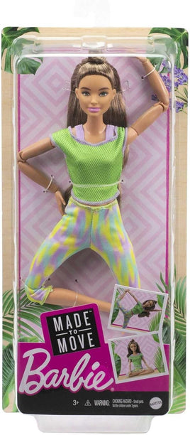 Barbie Made to Move fitness castana - Giocattoli e Bambini - Toys Store0887961954968