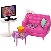 Barbie mini playset poltrona e TV - Giocattoli e Bambini - Toys Store194735089444