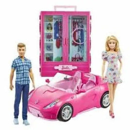 BARBIE Playset Armadio dei Sogni con auto e bambole - Giocattoli e Bambini - Toys Store887961928044