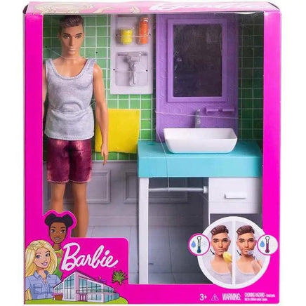 Barbie - Playset Il Bagno di Ken - Giocattoli e Bambini - Toys Store887961706185