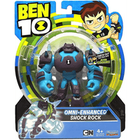 Ben 10 action figure Omni - Enhanced Shock Rock - Giocattoli e Bambini - Toys Store767344546693