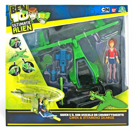 Ben 10 Ultimate Alien action figure Gwen e il suo veicolo da combattimento - Giocattoli e Bambini - Toys Store8005163379613