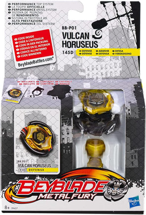 Beyblade Metal Fury trottola metallo Vulcan Horuseus - Giocattoli e Bambini - Toys Store5010994640781