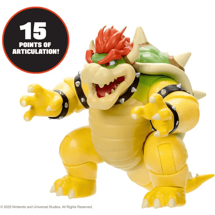 Bowser personaggio Super Mario Bros Movie - Giocattoli e Bambini - Toys Store192995423121