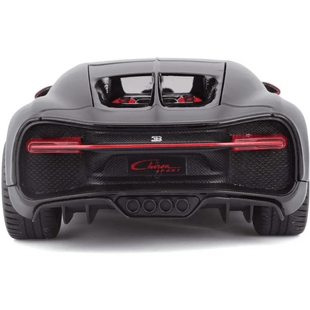 Bugatti Chiron modellino rosso e nero 1:24 - Giocattoli e Bambini - Toys Store090159315247