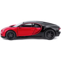 Bugatti Chiron modellino rosso e nero 1:24 - Giocattoli e Bambini - Toys Store090159315247