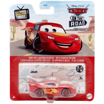 Cars personaggio Road Trip Lightning McQueen - Giocattoli e Bambini - Toys Store194735076550