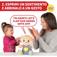 Chicco Teddy orso delle emozioni Bilingue - Giocattoli e Bambini - Toys Store8058664067374