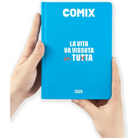 COMIX Agenda Diario 16 Mesi Scuola 2024 - 2025 Azzurro - Giocattoli e Bambini - Toys Store8058263201391