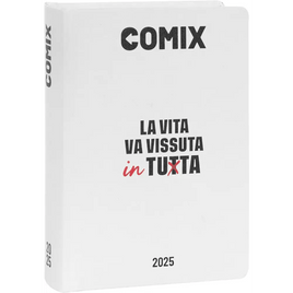 COMIX Agenda Diario 16 Mesi Scuola 2024 - 2025 Bianco - Giocattoli e Bambini - Toys Store8058263201407