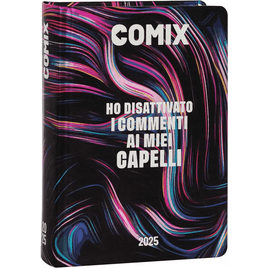 COMIX Agenda Diario 16 Mesi Scuola 2024 - 2025 Nero/multicolore - Giocattoli e Bambini - Toys Store8058263201452