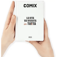 COMIX Agenda Diario Mignon Plus 16 Mesi Scuola 2024 - 2025 Bianco - Giocattoli e Bambini - Toys Store8058263201667