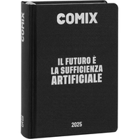 COMIX Agenda Diario Mignon Plus 16 Mesi Scuola 2024 - 2025 Nero e argento - Giocattoli e Bambini - Toys Store8058263201612