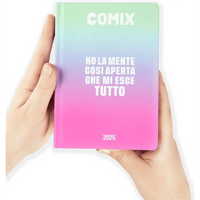 COMIX Agenda Diario Mini 16 Mesi Scuola 2024 - 2025 Multicolore - Giocattoli e Bambini - Toys Store8058263201551