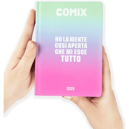 COMIX Agenda Diario Mini 16 Mesi Scuola 2024 - 2025 Multicolore - Giocattoli e Bambini - Toys Store8058263201551