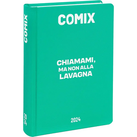 COMIX Diario Mignon Plus 2023/24 azzurro Lavagna