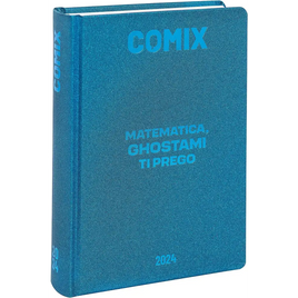 COMIX Diario Mignon Plus 2023/24 blu metallic Matematica