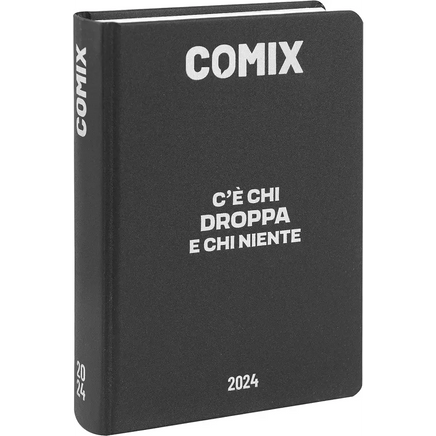 COMIX Diario Mignon Plus 2023/24 nero C'è chi droppa e chi niente - Giocattoli e Bambini - Toys Store8058263171106