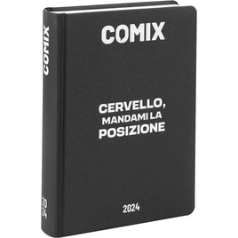 COMIX Diario Mignon Plus 2023/24 Nero Cervello mandami