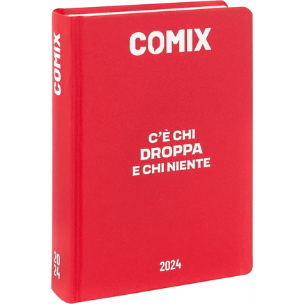 COMIX Diario Mignon Plus 2023/24 rosso C'è chi droppa e chi niente - Giocattoli e Bambini - Toys Store8058263171151