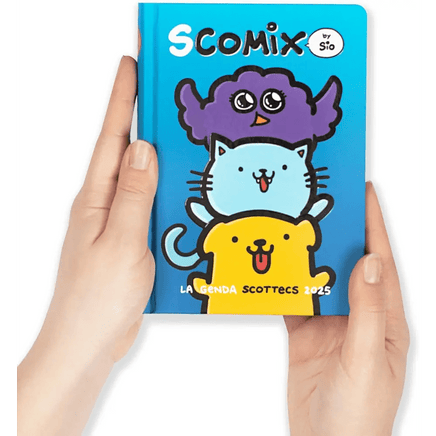 Comix Scottecs Sio diario 2024 - 2025 Blu - Giocattoli e Bambini - Toys Store8058263204064