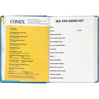 COMIX Standard Agenda 2023-24 Blue Metallic