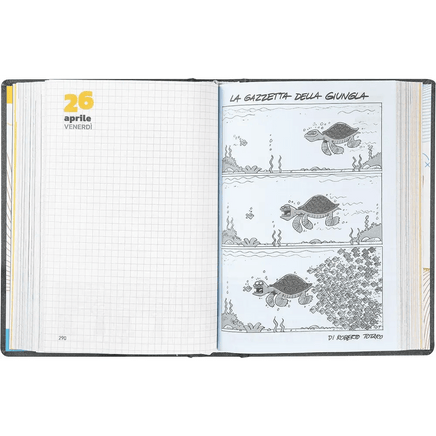 COMIX Standard Agenda 2023 - 24 Charcoal - Giocattoli e Bambini - Toys Store8058263170864