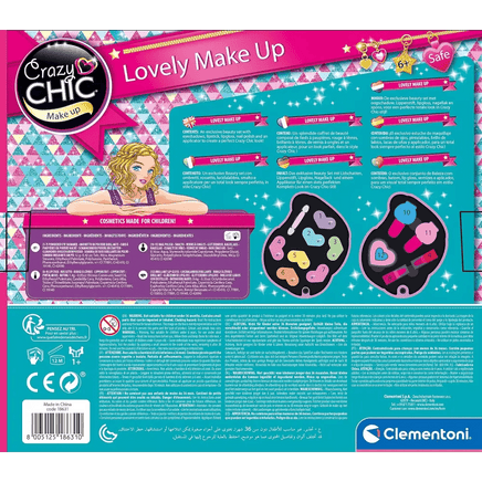 Crazy Chic - Lovely Make Up trousse trucchi - Giocattoli e Bambini - Toys Store8005125186433