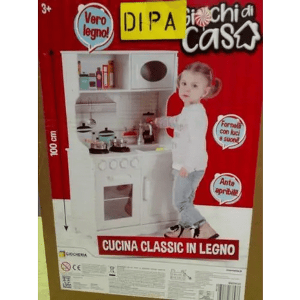 Cucina in legno con luci e suoni - Giocattoli e Bambini - Toys Store8052870838933