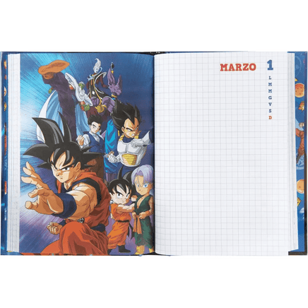 Diario Scuola 2024 - 2025 Dragon Ball multicolore - Giocattoli e Bambini - Toys Store8058263191272