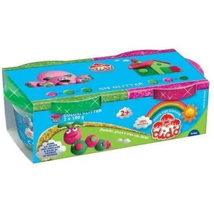 Didò 2 Barattoli Verde e Magenta - Giocattoli e Bambini - Toys Store8000144396719